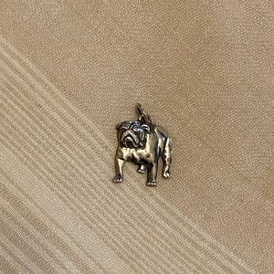RARE bulldog James Avery charm/pendant